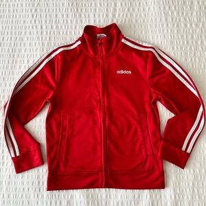 Adidas Classic Track Jacket Kids Size 8